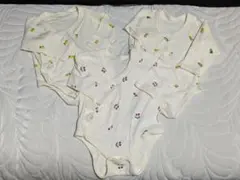 ケラッタ ベビー肌着 3枚セット 長袖 ロンパース フルーツ柄