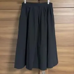 【美品】【ローズティアラ】 ロングスカート ブラック 46/4L 【E60】のサムネイル