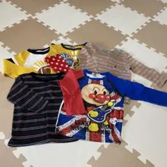 長袖Tシャツセット 90cm以下 多色