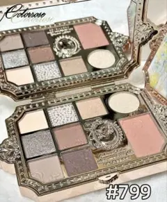新品未開封 COLORROSE アイシャドウパレット #799