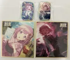 プロセカ 鳳えむ ミニ色紙 スクエアバッジ 缶バッジ