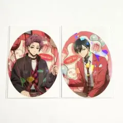 ブルーロック　バレンタイン　ダイカットクリアカード　糸師冴　糸師凛