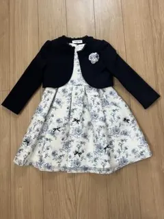 ショパンCHOPIN フラワープリント ワンピース 120cm