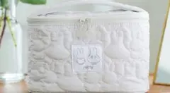 『最終値下げ』雑誌付録ミッフィー型キルティングポーチ/バニティバッグ