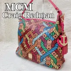 限定コラボ】MCM モノグラム Craig Redman ワンショルダー - メルカリ