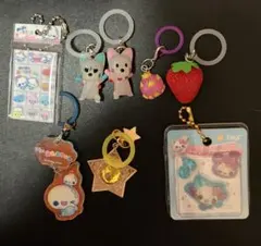 おじゃる丸 オコリン坊 ニコリン坊 あわわちゃん 目印キーホルダーセット