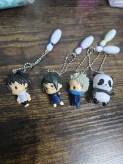 呪術廻戦 ミニストラップ 乙骨憂太とパンダと禪院真希(追加)と狗巻棘(追加)