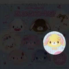 【値下げ中】シュガーバニーズふわふわ巾着　はなうさ