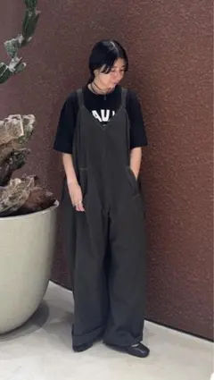 新品タグ付　6ROKU コットン ビッグ オールインワン38