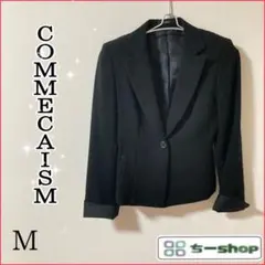 COMME CA ISM ジャケット 中古 上着 コムサイズム 人気 シンプル