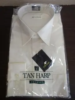 【未使用】ワイシャツ　スタンダード　東レ　淡いクリーム　ビジネス　メンズ 　長袖