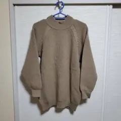 ウール100%　ニットセーター 長袖