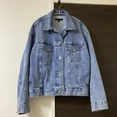 未使用　ユニクロ　デニムオーバーサイズジャケット　L