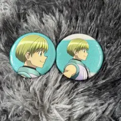 HUNTERxHUNTER シャルナーク 歩み 缶バッジ 特典ブロマイド