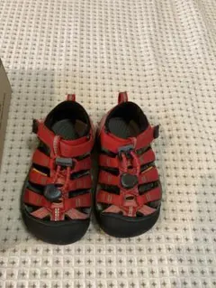 子供用　KEEN NEWPORT H2 サンダル レッド 15cm 箱付き