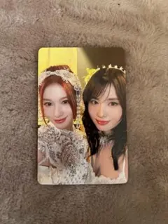 MISAMO PLAY ONCEJAPAN限定盤 トレカ　モモ　サナ　ユニット