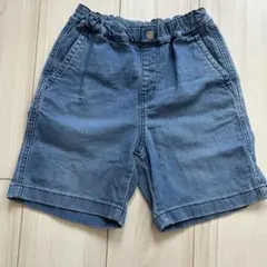 UNIQLO KIDS ユニクロキッズ　デニムハーフパンツ 120cm