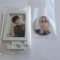 INI 後藤威尊 フォトスタンド 缶バッジ