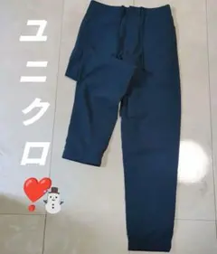 早いもの勝ちユニクロ❣️ヒートティク ウォーム　　イージーパンツ暖パン丈標準☃️