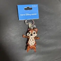 東京ディズニーランド　未使用　チップ ビーズ キーチェーンストラップ