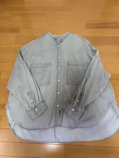 un dix cors デニムビックシャツ 長袖 Fサイズのサムネイル