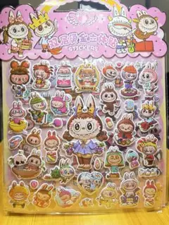 LABUBUラブブ ぷくぷくシール 3Dシール