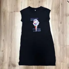 ワンピース　ノースリーブ　アイスクリーム　アイス　gu ジーユー