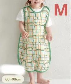 ガーゼスリーパーM 80~90cm 綿100% 3coins アイボリー