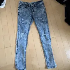 蓮*斗様 RUBIK ダメージデニムパンツ S