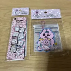 おぱんちゅうさぎ　シールセット チェーン付きジッパーケース&シール