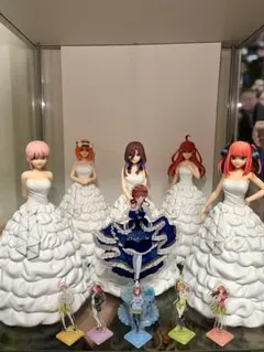 五等分の花嫁 ウェディングドレスフィギュア 5体セット