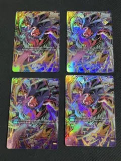 美品】魔人ブウ アルティメットバトル パラレル 4枚セット FB03-093