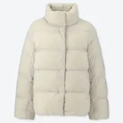 ユニクロ★UNIQLOウルトラライトダウンコクーンジャケット白S