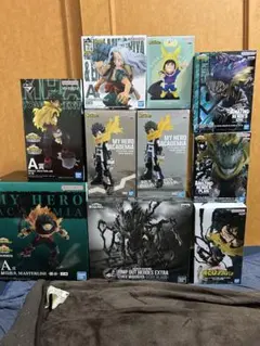 引退品　ヒロアカ　緑谷出久　フィギュア１０体セット