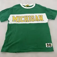 ミシガン大学 カレッジロゴ 両面刺繍 XL ユニフォーム ゲームシャツ アメフト RUSSELL ミシガン大学 メッシュゲームシャツ XL アメフト NCAA - メルカリ