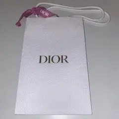 DIOR ディオール 紙袋 ショッパー  ショップ袋 ピンク リボン付き