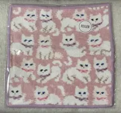 FEILER フェイラーハンカチ モフモフネコチャン