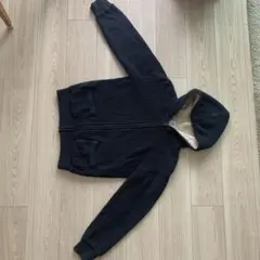 GAP キッズ ダークブルーフードパーカー