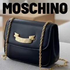 ✨MOSCHINO✨ モスキーノ ブラック　ショルダーバッグ