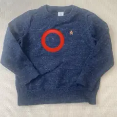 GAP ギャップ　青　くま　キッズセーター 110cm