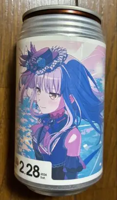 BanG Dream!サントリー自販機オリジナルラベル缶 仲町あられ ちゃん