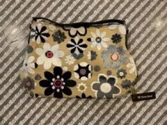 お値下Think Bee! シンクビー ビーズ ボタン 花柄 刺繍 ハンドバッグ