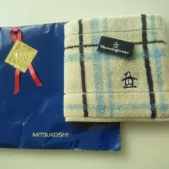Munsingwear マンシングウェア タオルハンカチ チェック柄のサムネイル