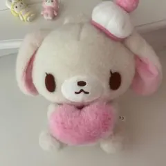 シュガーバニーズ　くろうさ　ぬいぐるみ　マスコット　ハートランド　当時物 公式ストア サンリオ シュガーバニーズ ぬいぐるみ マスコット しろう