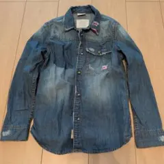 ZARA BOYS デニム長袖シャツ 140cm