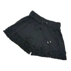 新品未使用　HARDCANDY　レディースフリルショートパンツ　ブラック　М