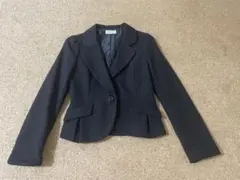 セレモニー　黒ラメ入りジャケット　9号