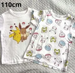 ユニクロ ポケモン 半袖Tシャツ 2枚セット　110
