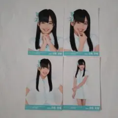 HKT48 宮脇咲良 スキ❕スキ❕スキップ❕ 会場 生写真 4種 コンプ HKT48 宮脇咲良 スキ❕スキ❕スキップ❕ 会場 生写真 4種 コンプ