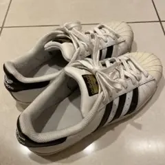 adidas Superstar スニーカー 25.5cm ホワイト/ブラック
